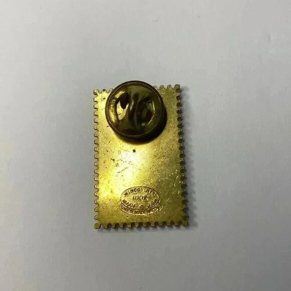 Vintage Winco Int. Alaska Highway 1942 Stamp Pin - Picture 3 of 5